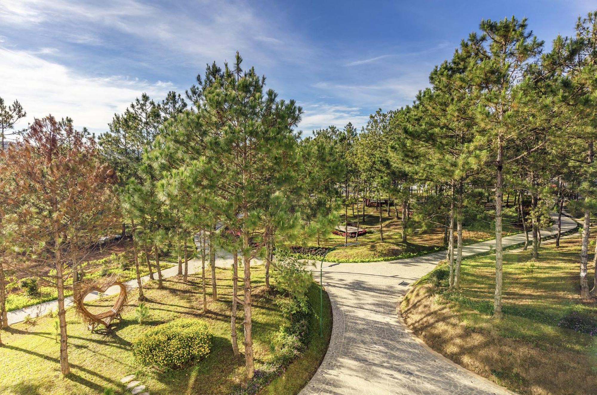 Rừng Lá Kim Resort Dalat Exterior foto