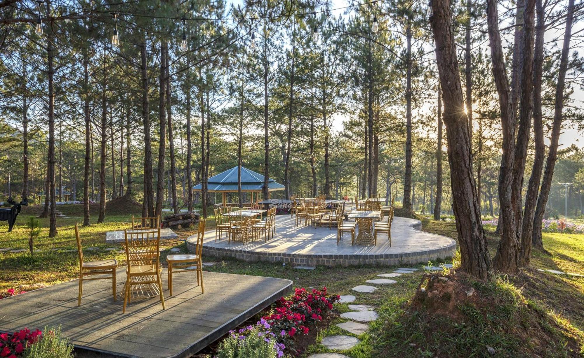 Rừng Lá Kim Resort Dalat Exterior foto