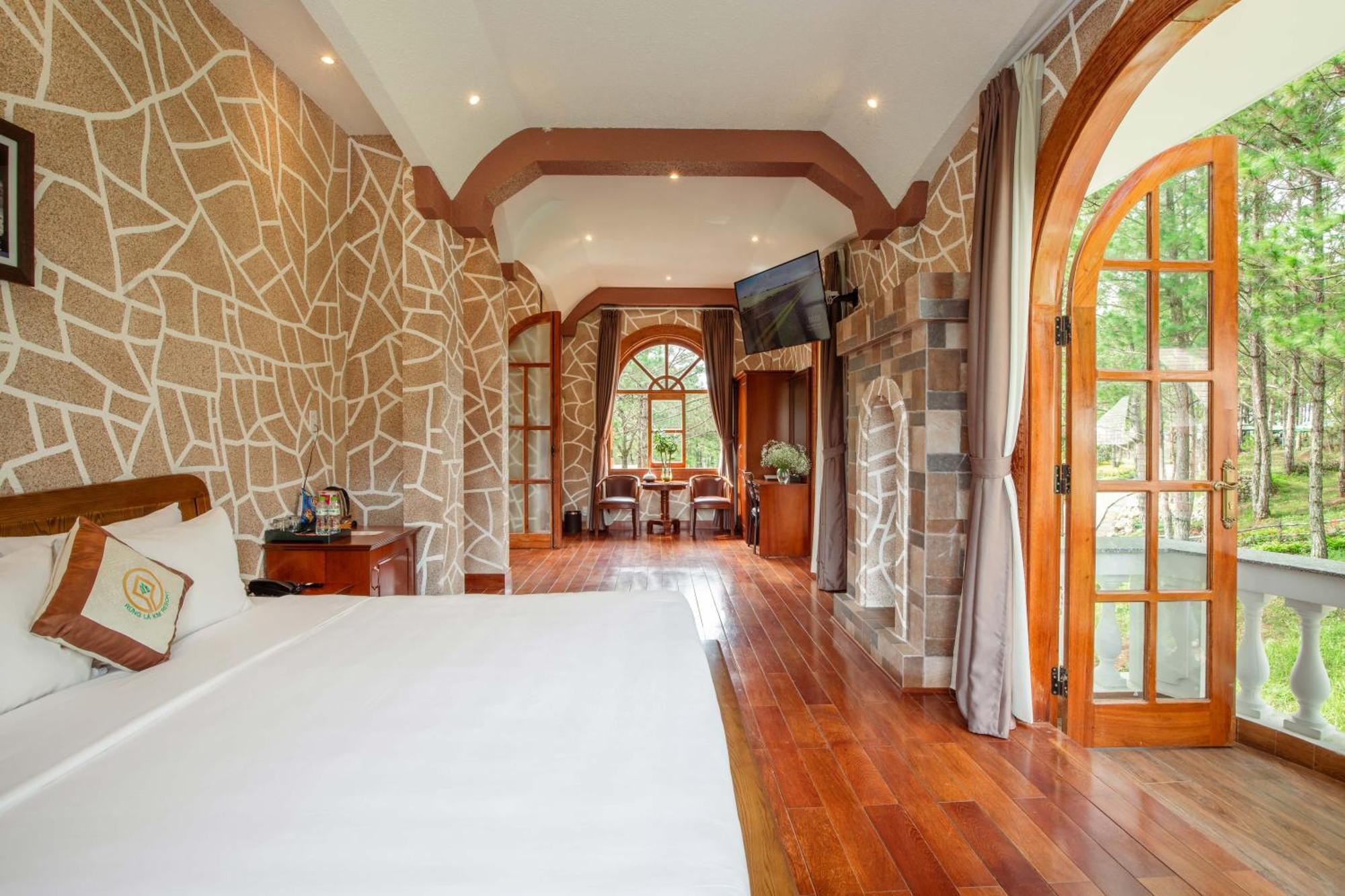 Rừng Lá Kim Resort Dalat Exterior foto