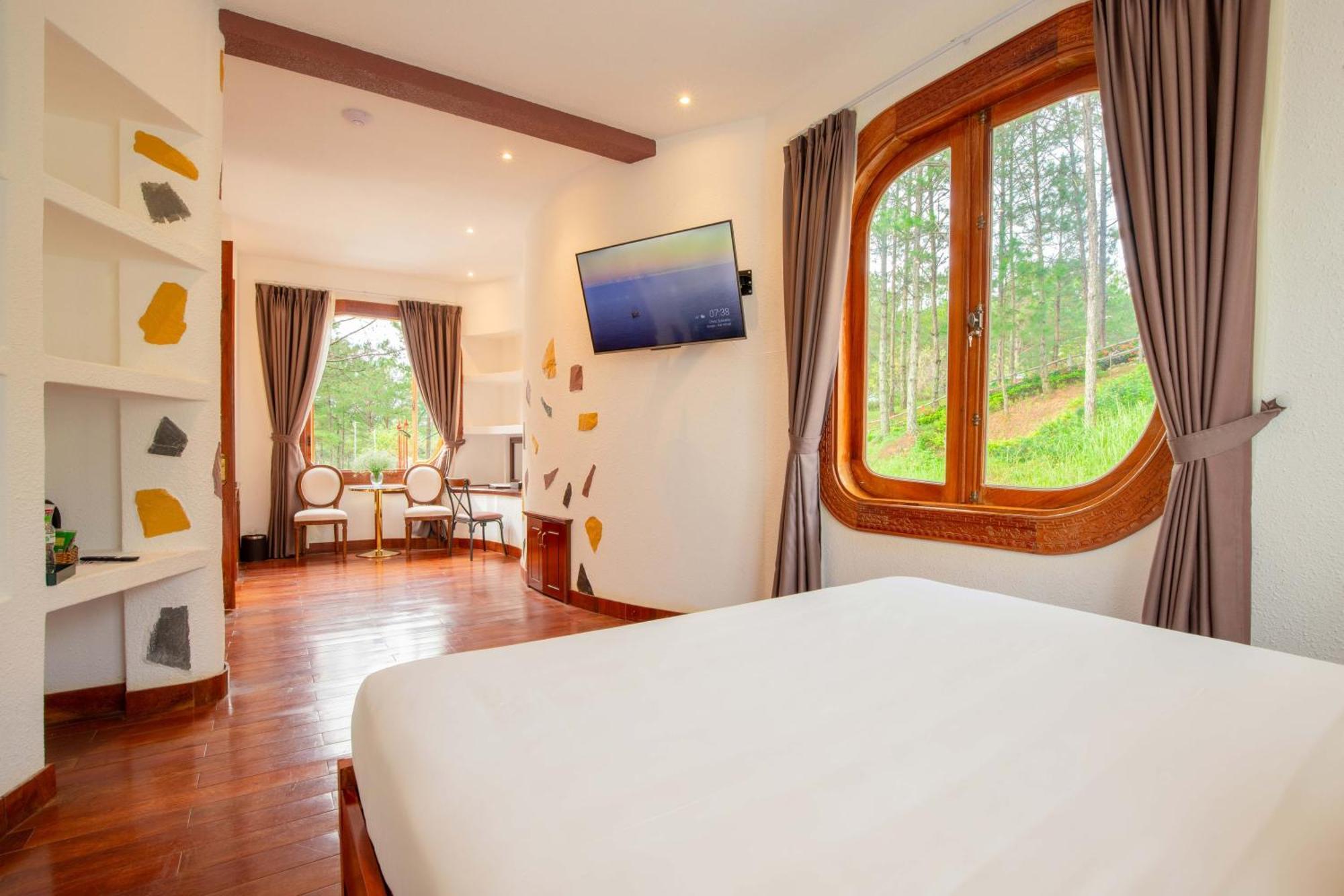 Rừng Lá Kim Resort Dalat Exterior foto